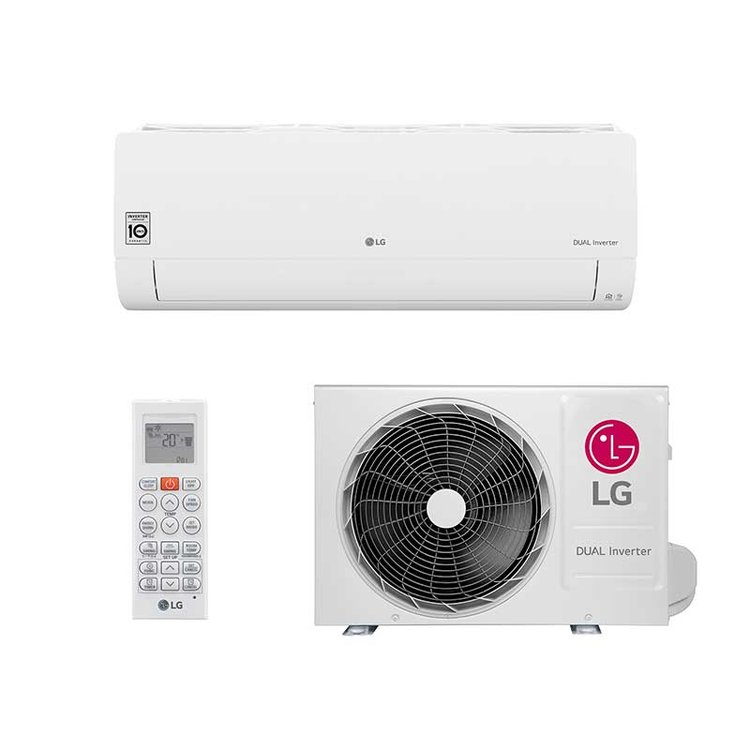 Ar Condicionado Split Hw Lg Dual Voice Inverter 12000 Btus Frio 127v Mono S4NQ12JA31F.EB1GAMZ